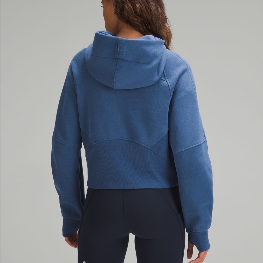scuba oversized half zip hoodie